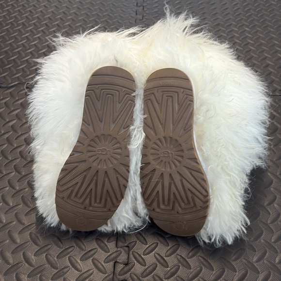 UGG FLUFF MOMMA MONGOLIAN Women’s Furry Boots size 6 - Picture 6 of 10